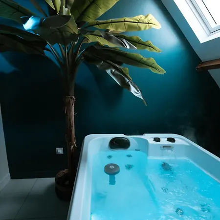 Gasthof Gj Escapes - Maison Ralph - Etage Independant Avec Jacuzzi Colembert