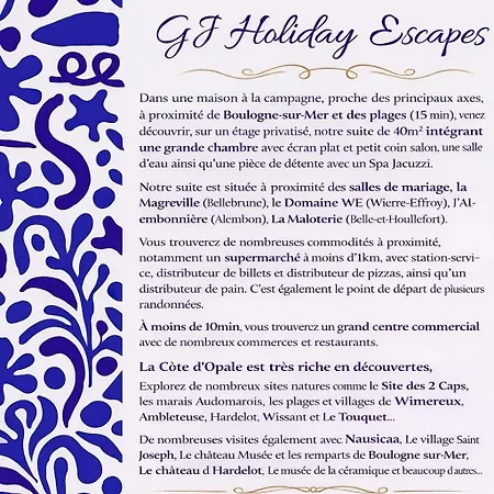 Gasthof Gj Escapes - Maison Ralph - Etage Independant Avec Jacuzzi 3*