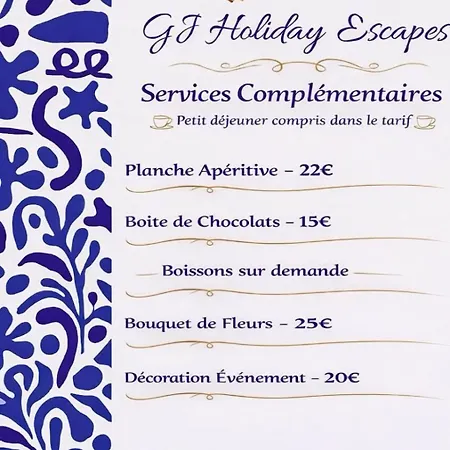 Gj Escapes - Maison Ralph - Etage Independant Avec Jacuzzi Gasthof Colembert