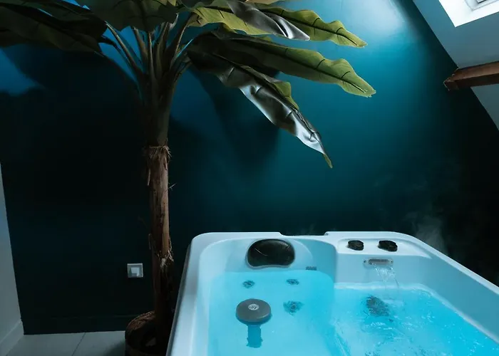 Gasthof Gj Escapes - Maison Ralph - Etage Independant Avec Jacuzzi Colembert